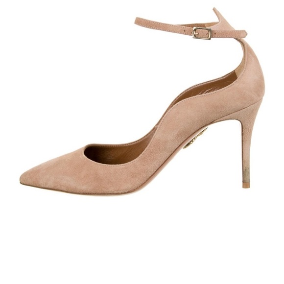 AQUAZZURA Suede Pumps - Picture 1 of 5